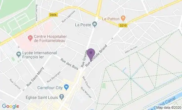 Localisation Mtre Berney Anne