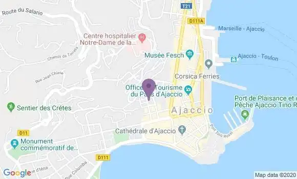 Localisation Mtre Giunti Claudine