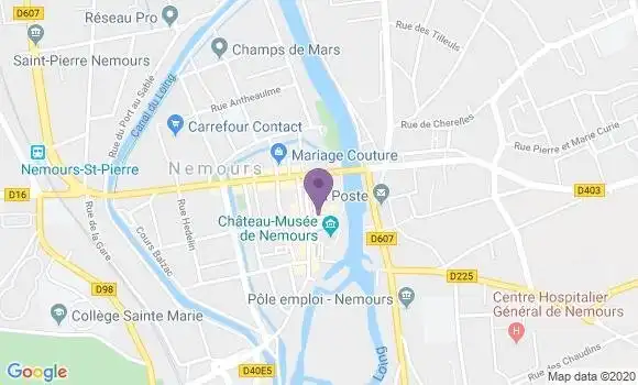 Localisation Mtre Serra Marie