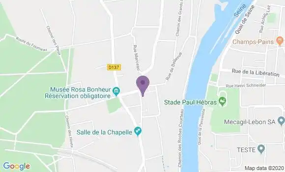 Localisation Mtre Zimmer Cyrille