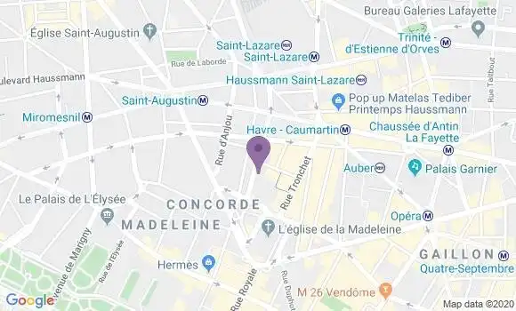 Localisation Mtre Carpentier Peron Hélène