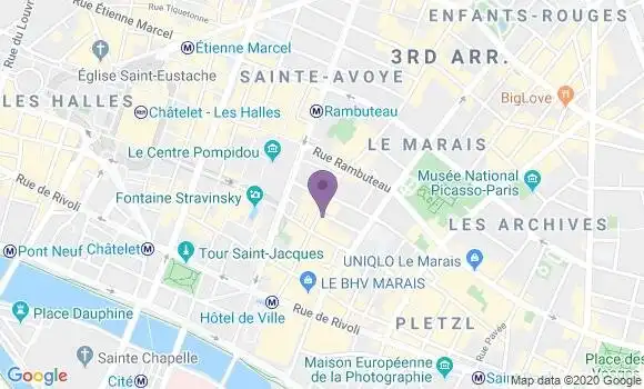 Localisation Mtre Lesage Matthieu