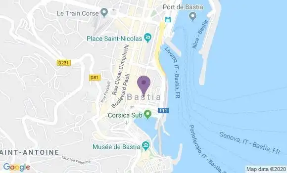 Localisation Mtre Lottin Sandie