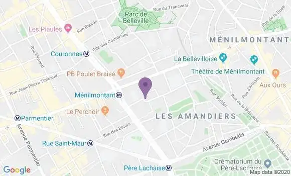 Localisation Mtre Lespert Farida