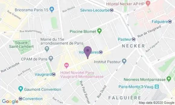 Localisation Mtre Levaillant Patrick