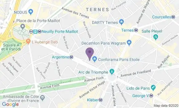 Localisation Mtre Levasseur Arnaud