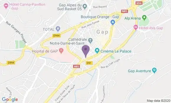 Localisation Mtre Arnaud Christophe