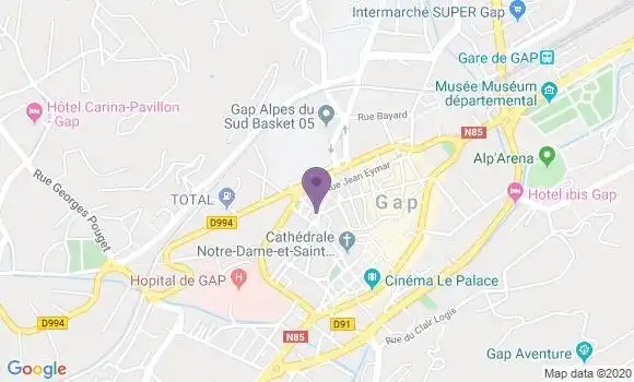 Localisation Mtre Leclerc Mayet Elisabeth