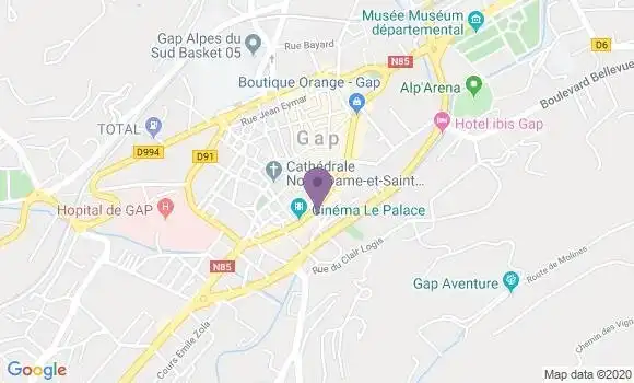 Localisation Mtre Regord Laurence
