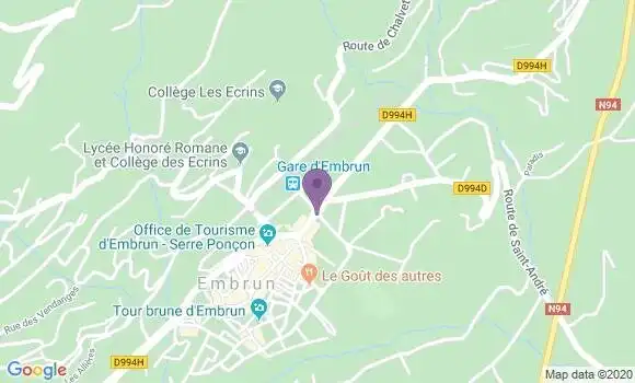 Localisation Mtre Robein Hélène