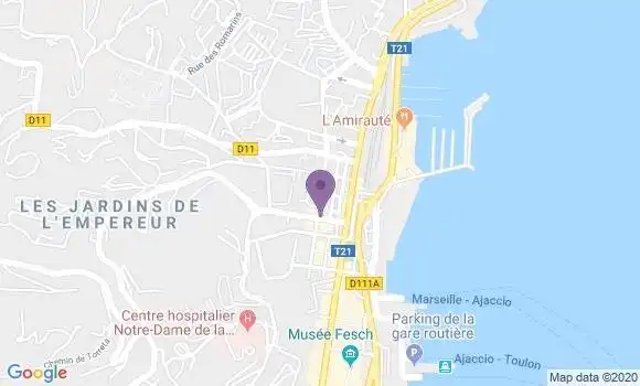 Localisation Mtre Peres Canaletti Caroline