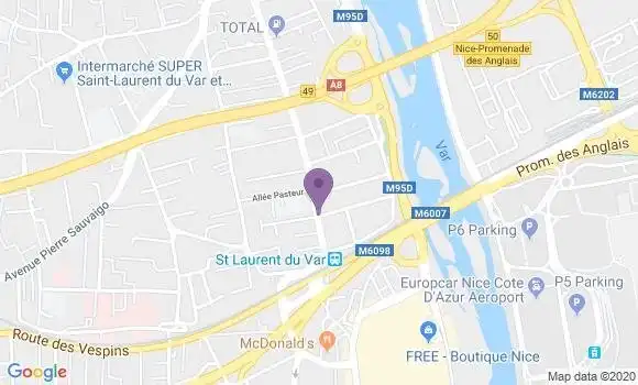 Localisation Mtre Aubry Pascal