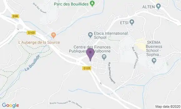 Localisation Mtre Balaguero Gilles
