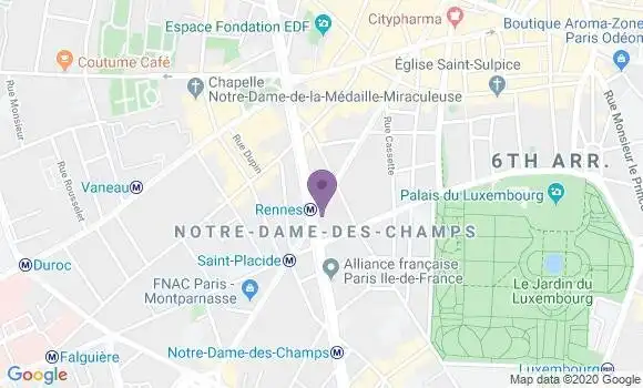 Localisation Mtre Limonta Christine