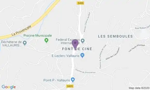 Localisation Mtre Boin Brigitte