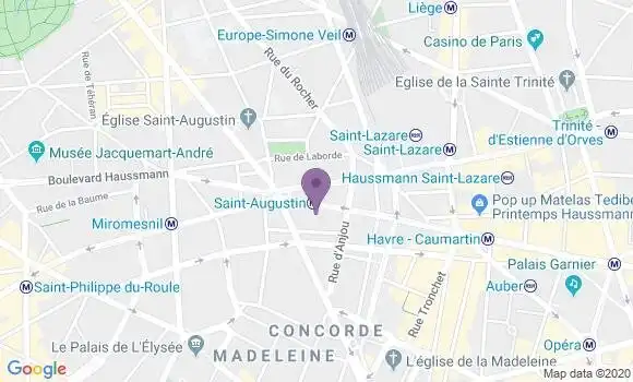Localisation Mtre Lipovetsky Sabine