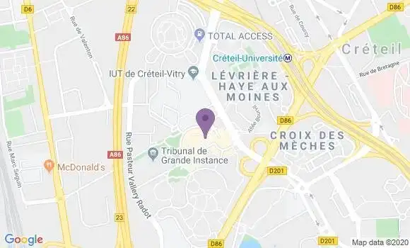 Localisation Mtre Lis Rousseau Anéta