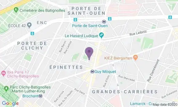Localisation Mtre Lizambard Jean Jacques