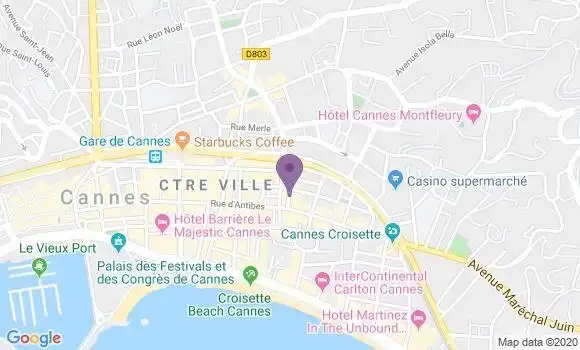 Localisation Mtre D