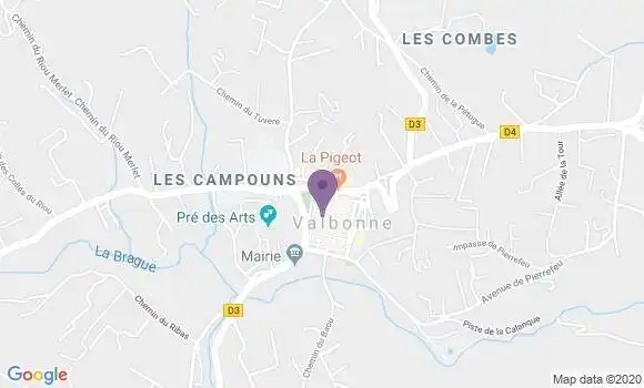 Localisation Mtre Dallard Christine