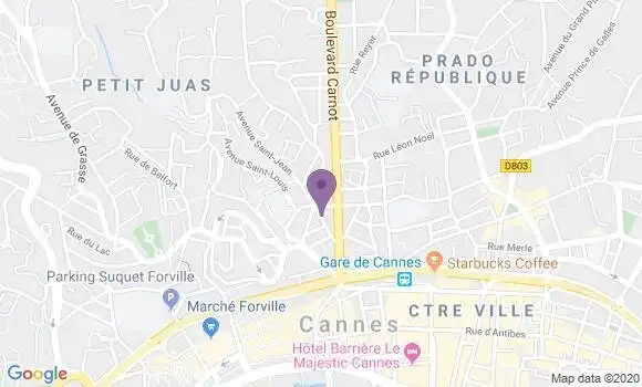Localisation Mtre Darboisse Fabienne