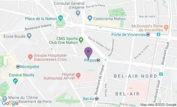 Localisation Mtre Lobut Marie Françoise