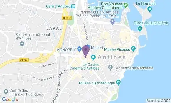 Localisation Mtre David Jean Louis