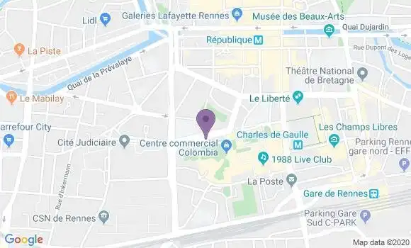 Localisation Mtre Lohier Marie