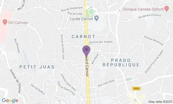 Localisation Mtre Duprat Jean Vincent