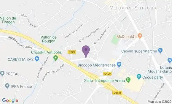 Localisation Mtre Durbec Julie