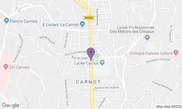 Localisation Mtre Essner Claude