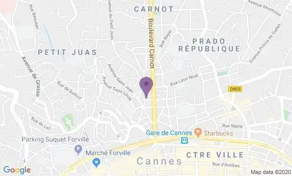 Localisation Mtre Fulconis Christine