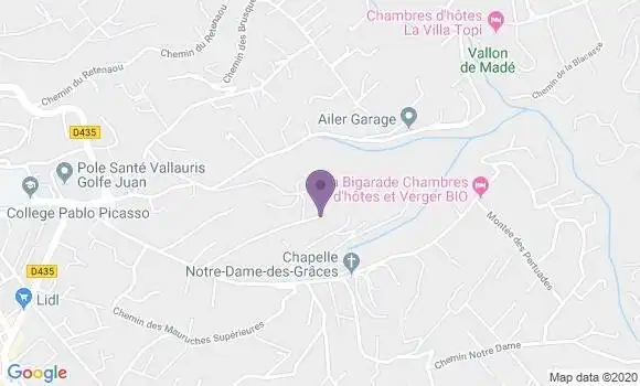 Localisation Mtre Gambini Jean Antoine