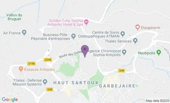Localisation Mtre Gravelle Laurent