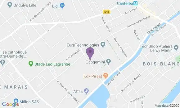 Localisation Mtre Cambernon Claire