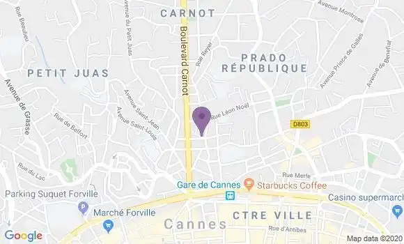Localisation Mtre Iosca Jean
