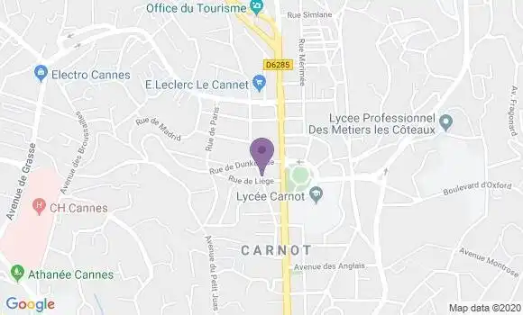 Localisation Mtre Jaudon Champrenault Philippe