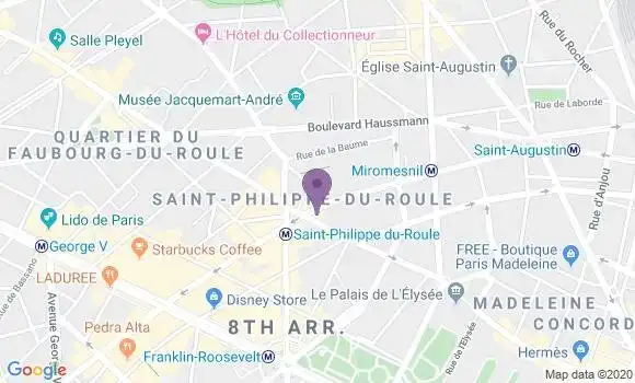 Localisation Mtre Cohen Odile
