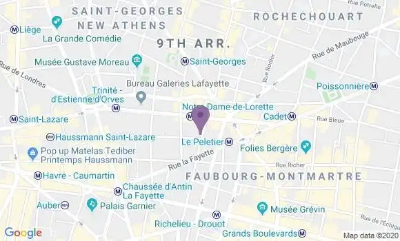 Localisation Mtre Loyseau de Grandmaison Florent