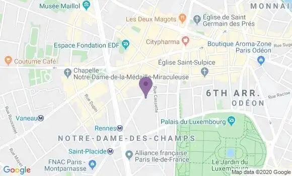 Localisation Mtre Lubrano Fabrice