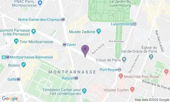 Localisation Mtre Lucas Annick