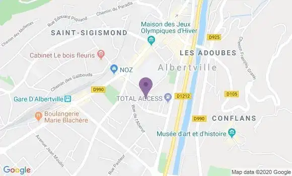 Localisation Mtre Chomette Elodie