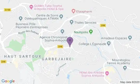 Localisation Mtre Leger Roustan Clara
