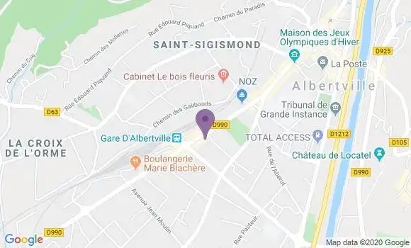 Localisation Mtre Claraz Murat Marie Christine