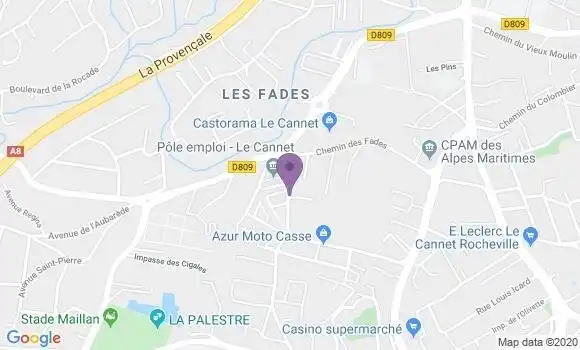 Localisation Mtre Martinez Sandrine