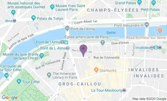Localisation Mtre Lustman David