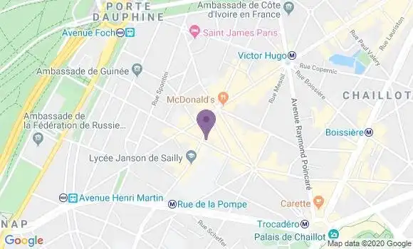 Localisation Mtre Cohen Serge