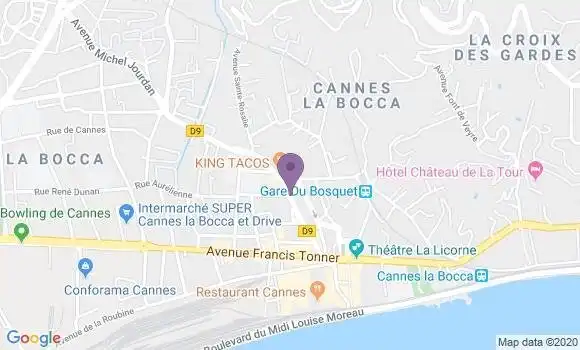 Localisation Mtre Nahon Guy