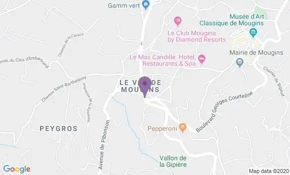 Localisation Mtre Nebois Sophie