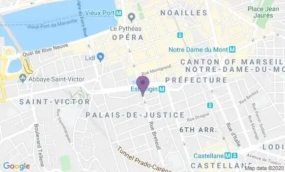 Localisation Mtre Paolini Jean